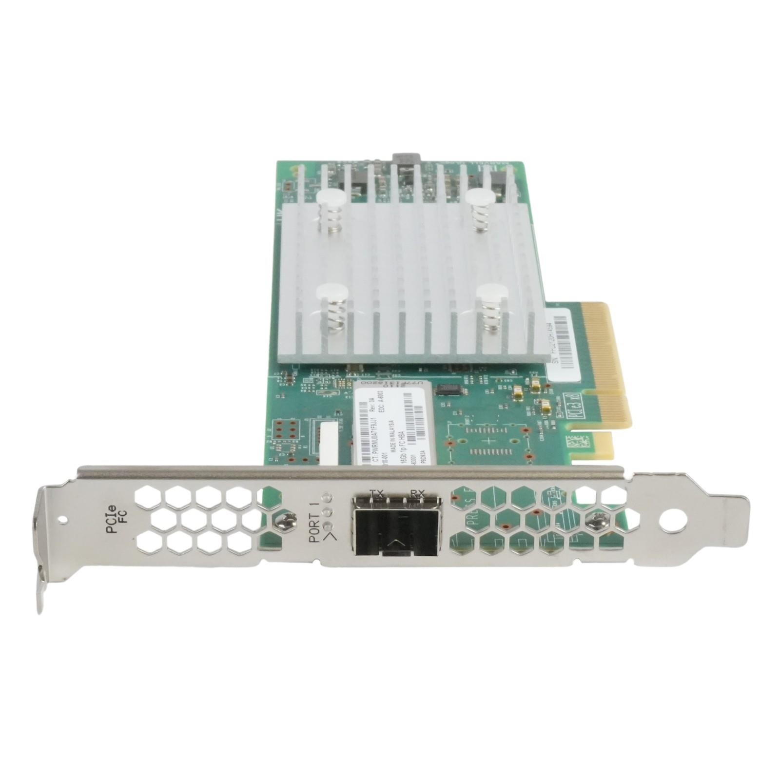 HPE 853010-001 StoreFabric SN1100Q 16Gb 1-port PCIe 2.0 x8 Fibre Channel HBA