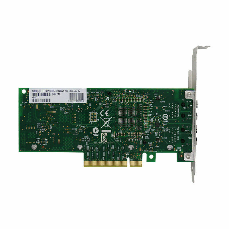 Intel X540-T2 X540-AT2 10G PCI-E Dual RJ45 Ports Ethernet Network Adapter