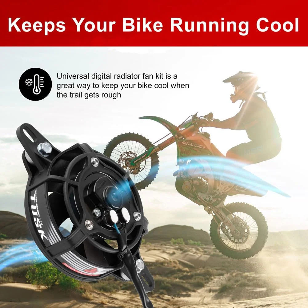 Digital Radiator Fan Kit Universal