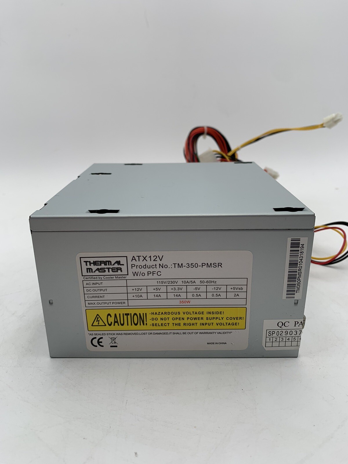 Lot Of 8 Power Supplies, Dell, Orion, Thermal Master (See Description For P/Ns)