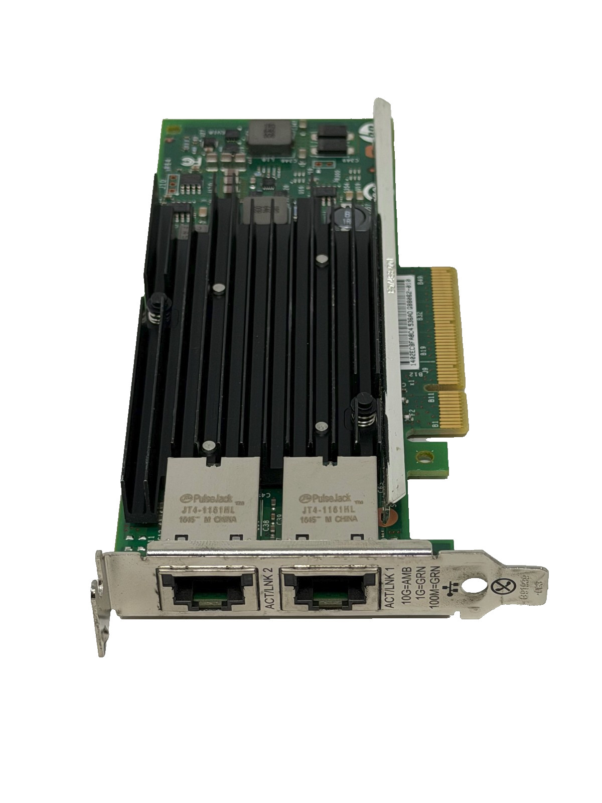 HP 561T Dual Port 10GB 10GBASE-T Ethernet Network Adapter RJ-45 PCI-E 717708-001