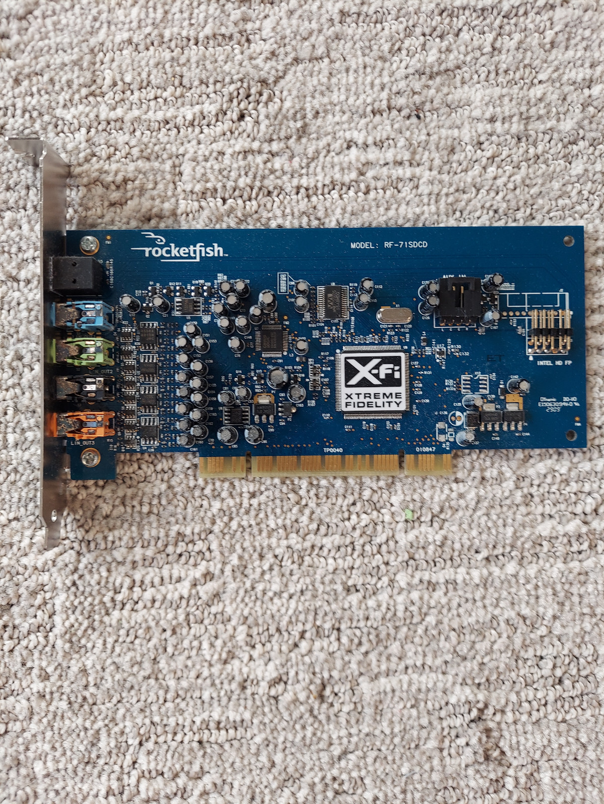 Rocketfish PCI Soundcard RF-71SDCD Xtreme Fidelity