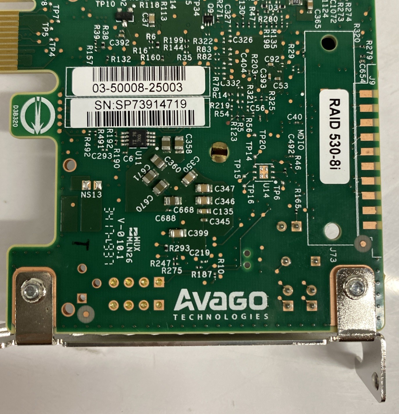 LENOVO 530-8i (LSI 9400-8i) 12GBS TRI-MODE SAS SATA NVME HBA P24 IT MODE