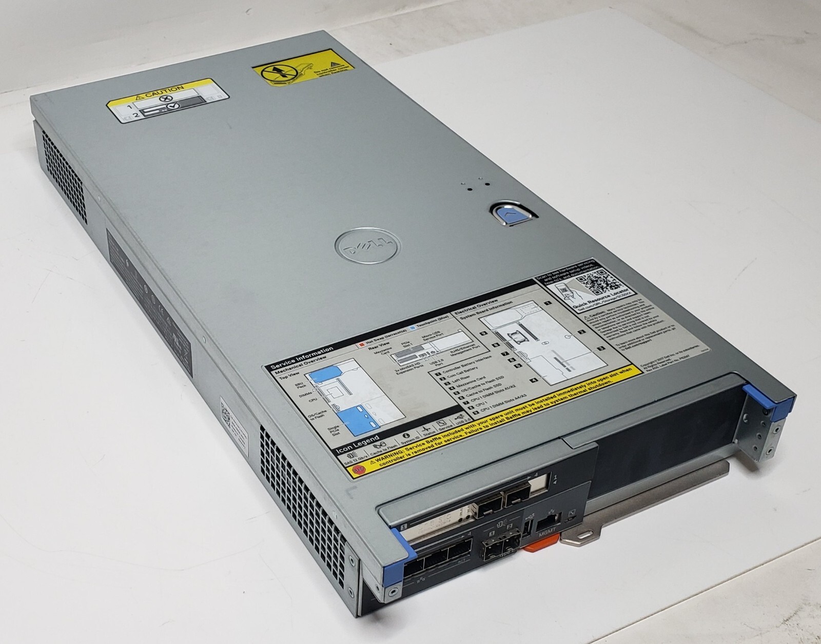 Dell EMC SC5020 0VVVPJ Controller Module No RAM No SATA Drives