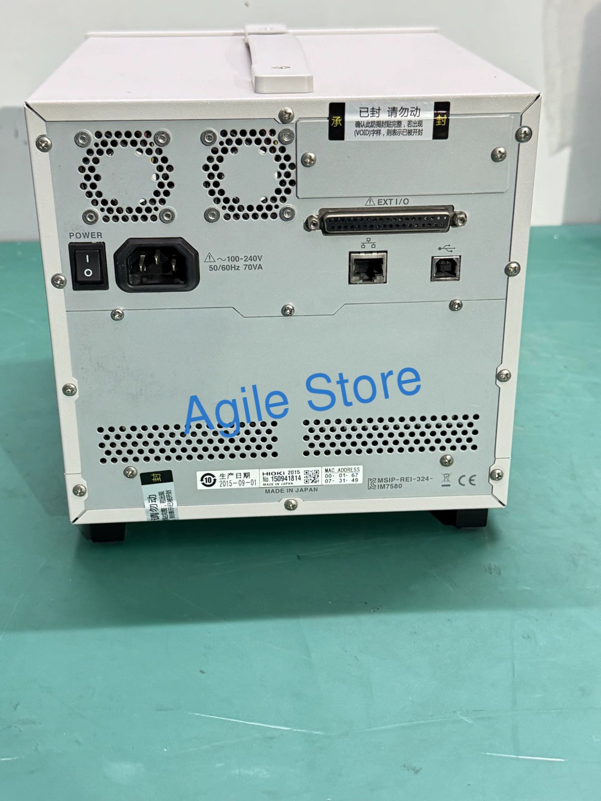 1PC USED HIOKI IM7580 Impedance Analyzer Test OK (6-month warrant