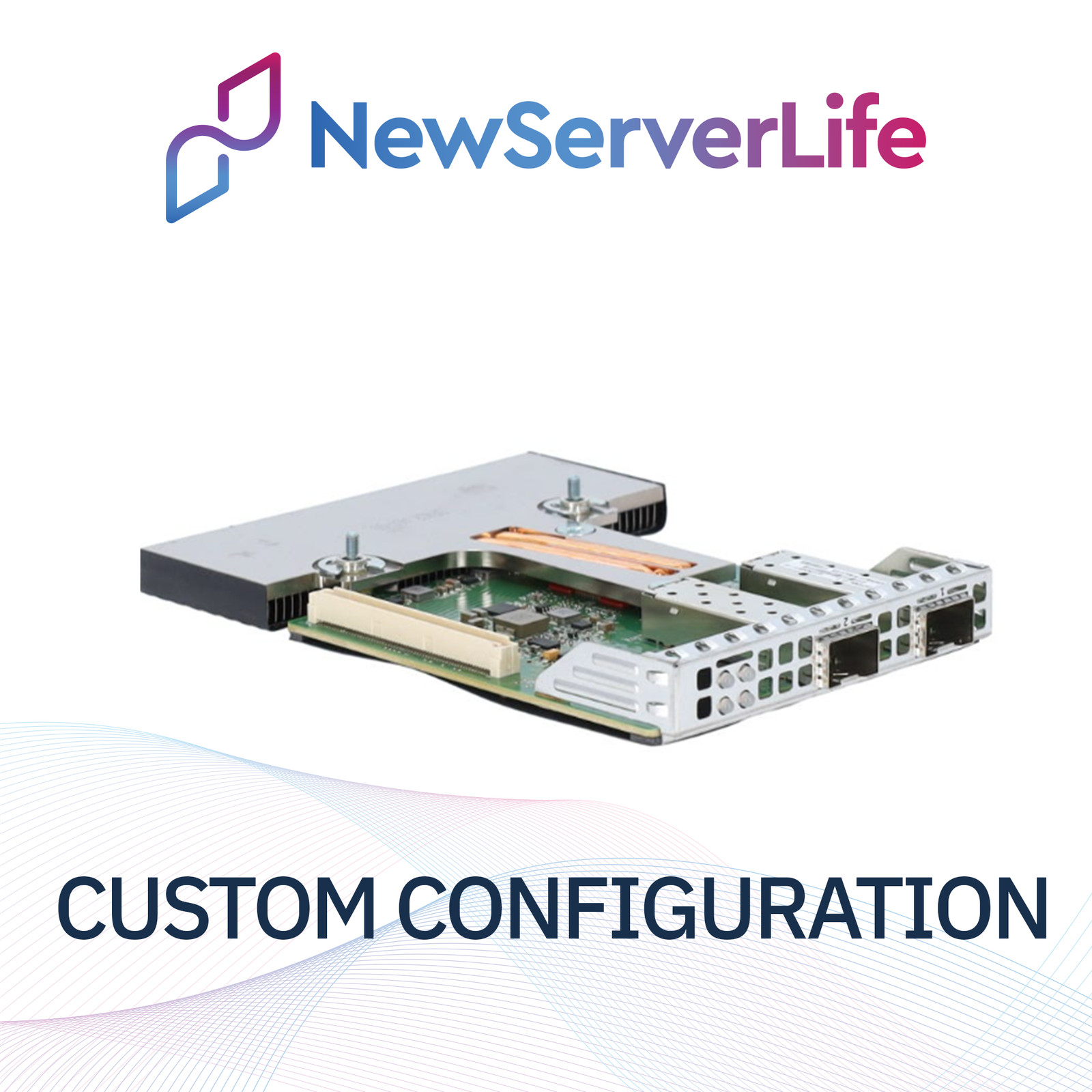 HPE Mellanox MCX4121A-ACUT 10/25GbE 2-Port SFP28 PCIe High Profile 840140-001