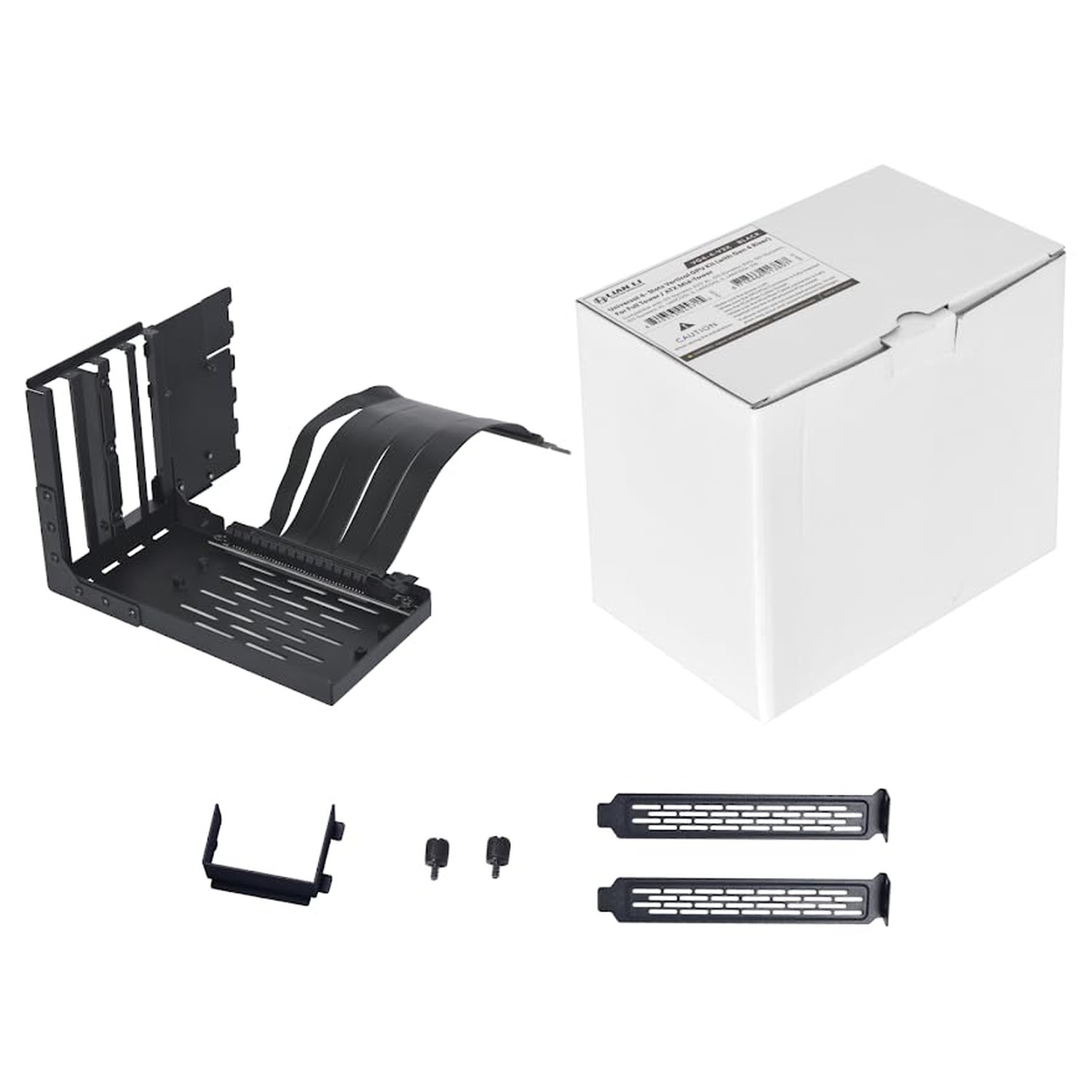 Lian Li Accessory Universal 4-Slots Vertical GPU Card Holder Kit Black, Premi…
