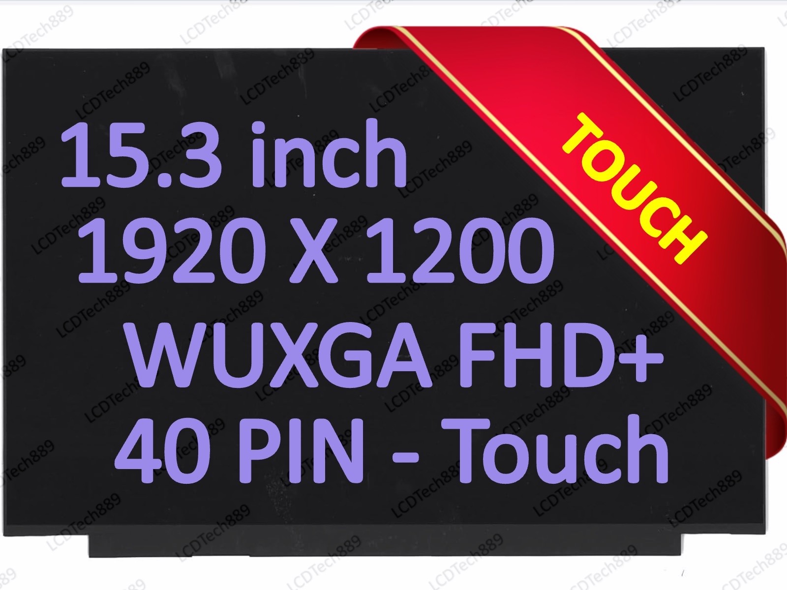 AUO B153UAK01.0 LCD LED Touch Screen 15.3″ FHD+ On-Cell Touch 40 pins Display
