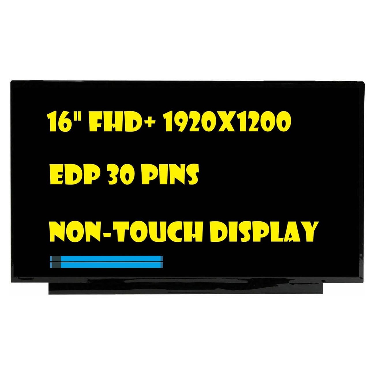 16″ 16:10 IPS LED LCD Screen Display Panel Replacement NV160WUM-N46 1920×1200