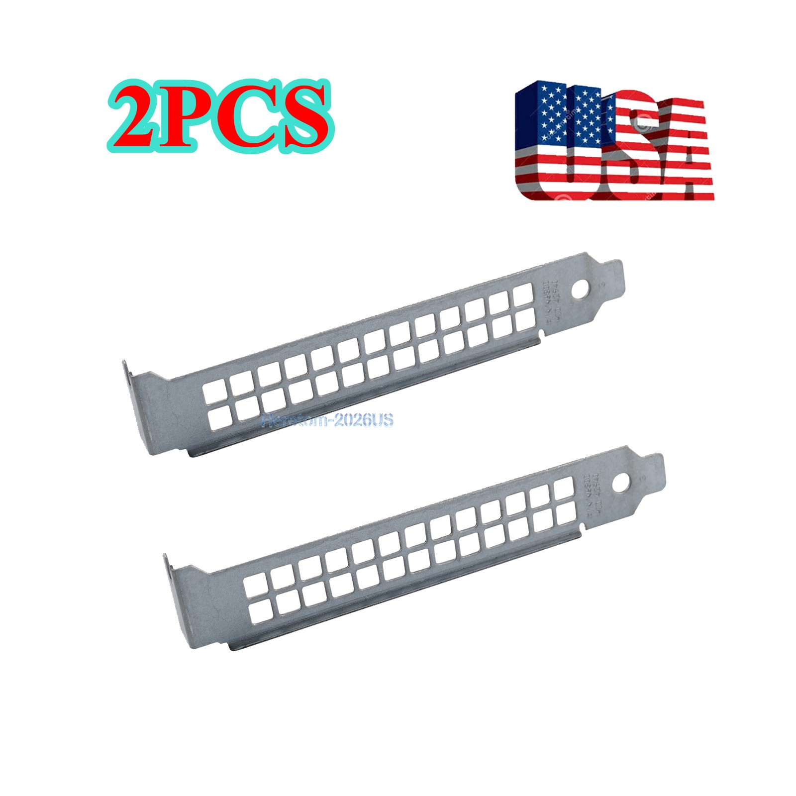2x Full Height PCI Slot Blank Cover Plate for Dell Workstation N680D 0N680D