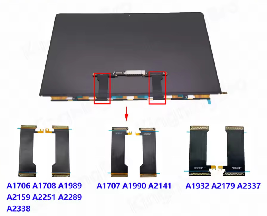 LCD Screen Display LED Light Flex Cable for A1706 A1708 A2289 A2159 A1707 A2338