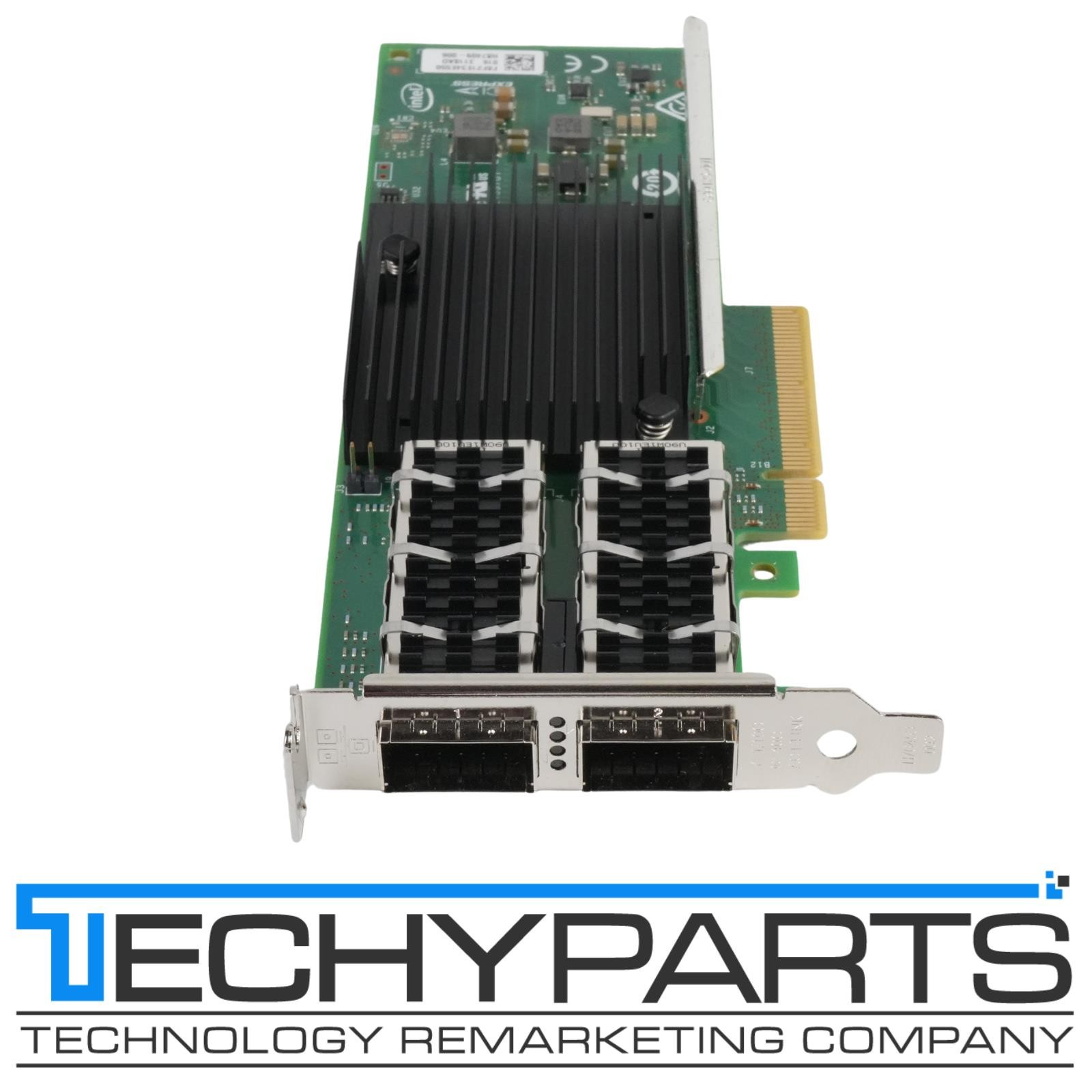 Dell 8DKFV Intel XL710-QDA2 Dual Port 40/10GbE QSFP+ PCIe 3.0 x8 Ethernet CNA LP
