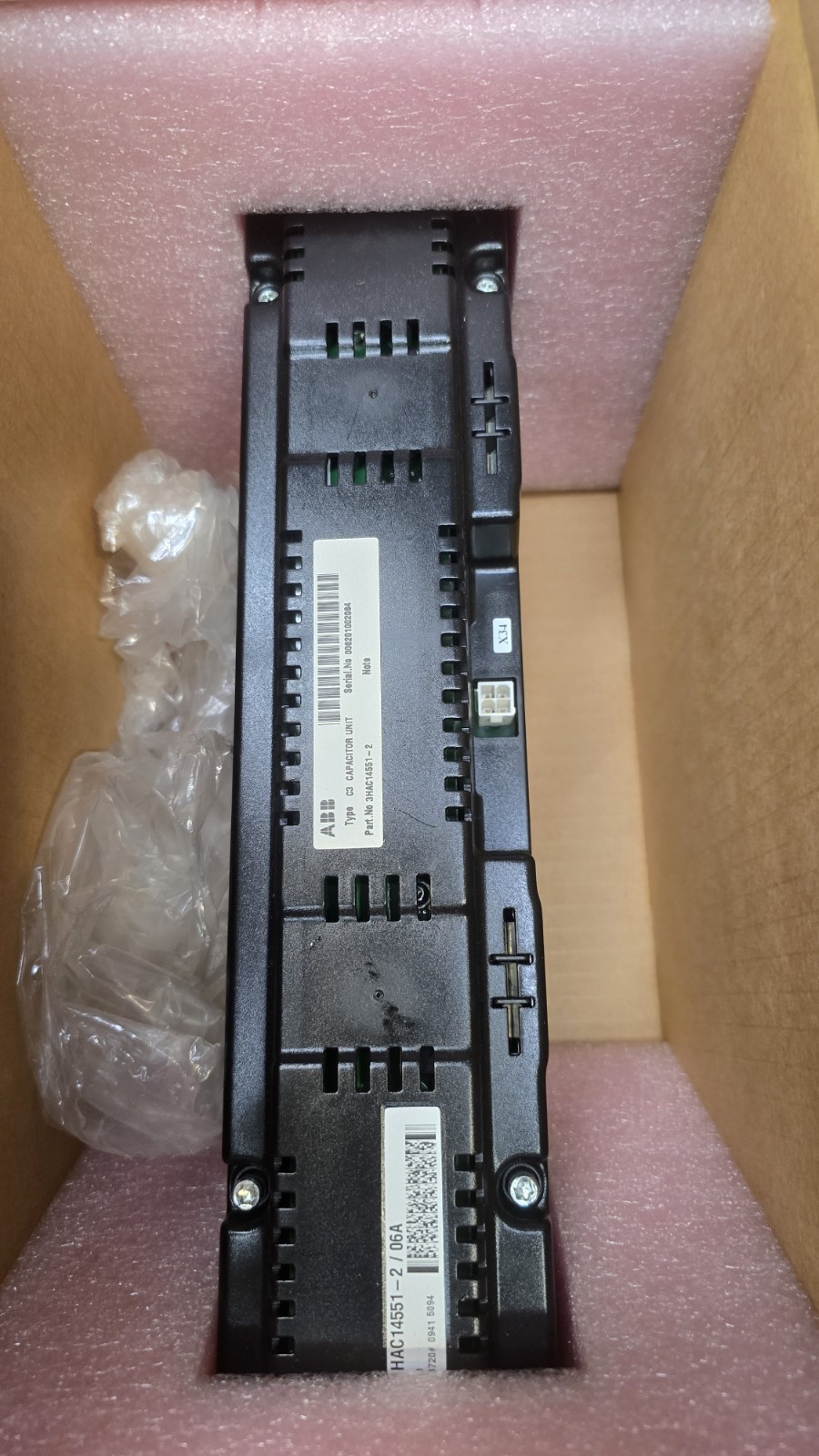 3HAC14551-2 NEW Abb robot capacitor unit