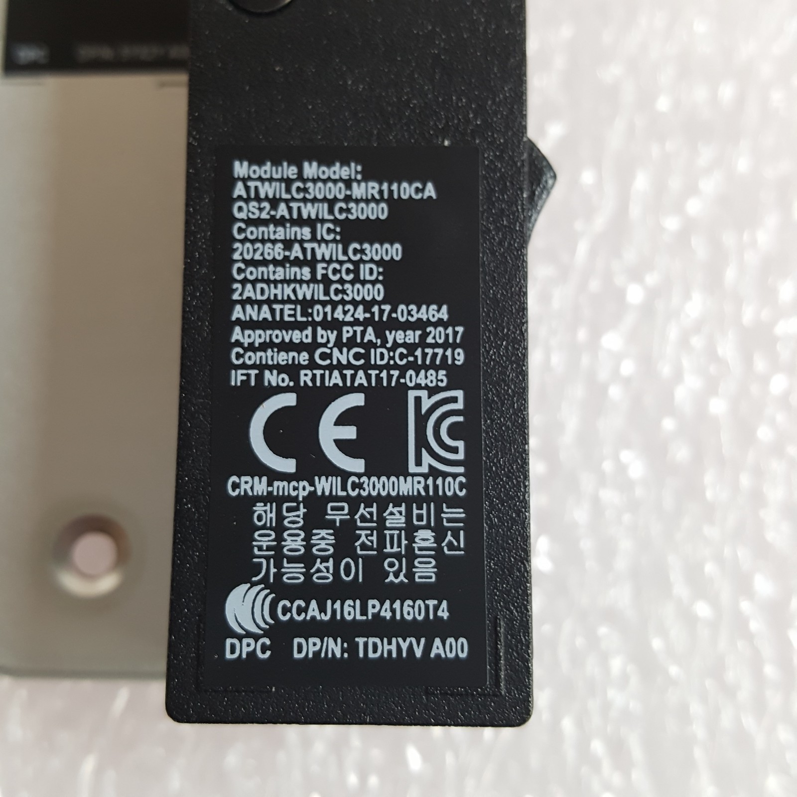 WJ6H0 FOR DELL PowerEdge R840 V8GY4 Server Chassis Left Ear Quick Sync Cable