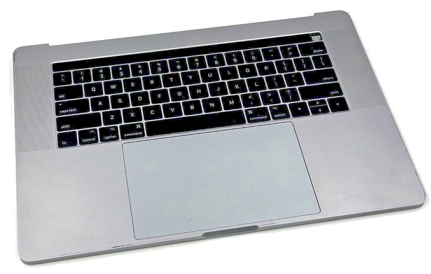 OEM Apple Macbook Pro 15 A1707 Palmrest Keyboard Trackpad Space Grey Grade C