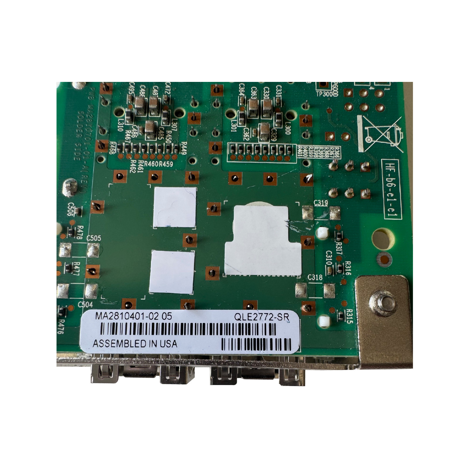 32GB FC Dual Port QLE2772-SR Qlogic PCIe x8 HBA Enhanced Adapter High Profile