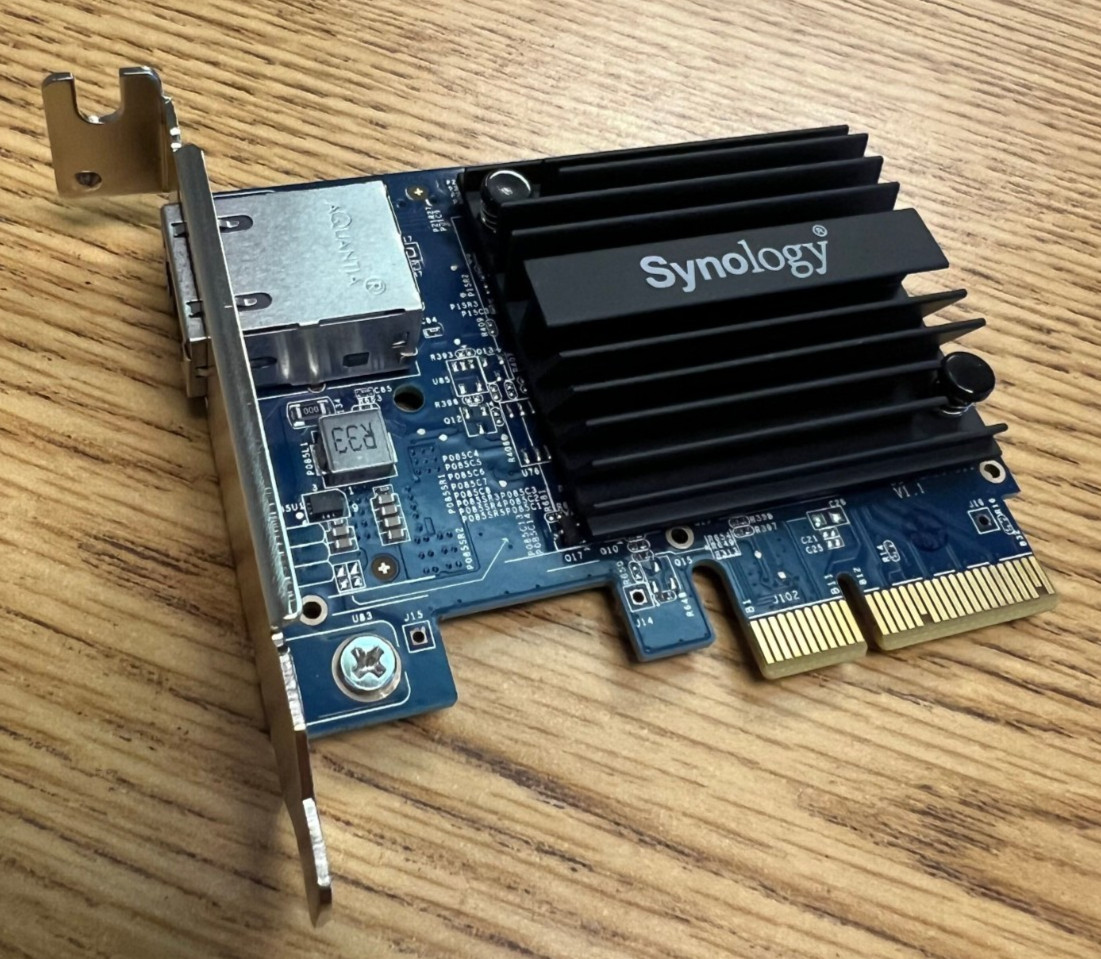 Synology E10G18-T1 10GbE PCIe Network Card RJ45
