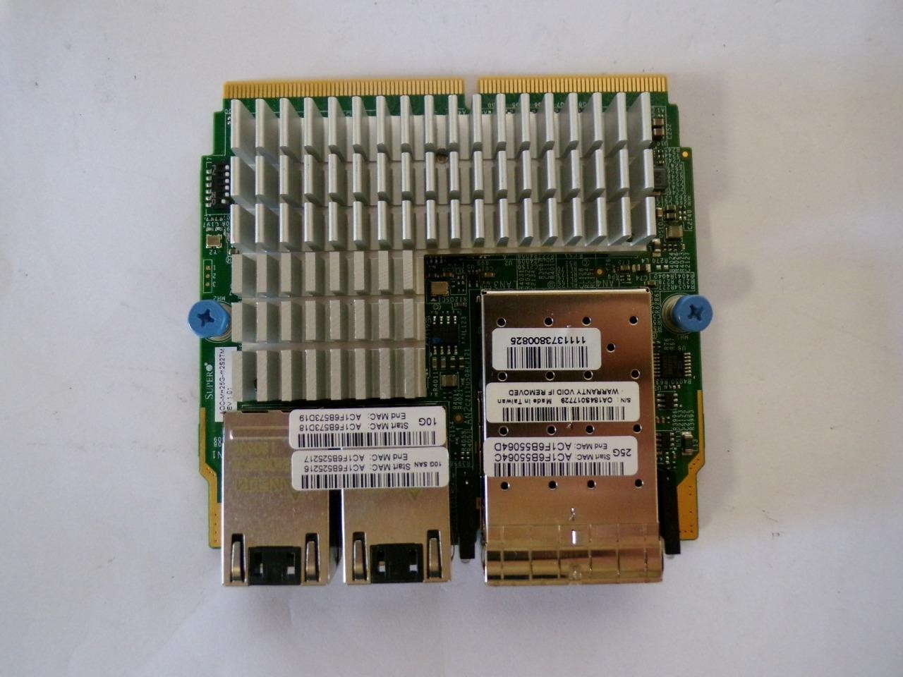 Supermicro AOC‑MH25G‑m2S2TM 25GbE Network Card Dual SFP28 Adapter (V5118)