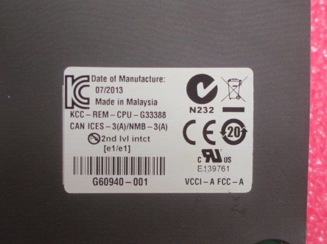 Dell Intel X540 Dual Port 10GbE +I350 Dual Port 1GbE Network Daughter Card 98493