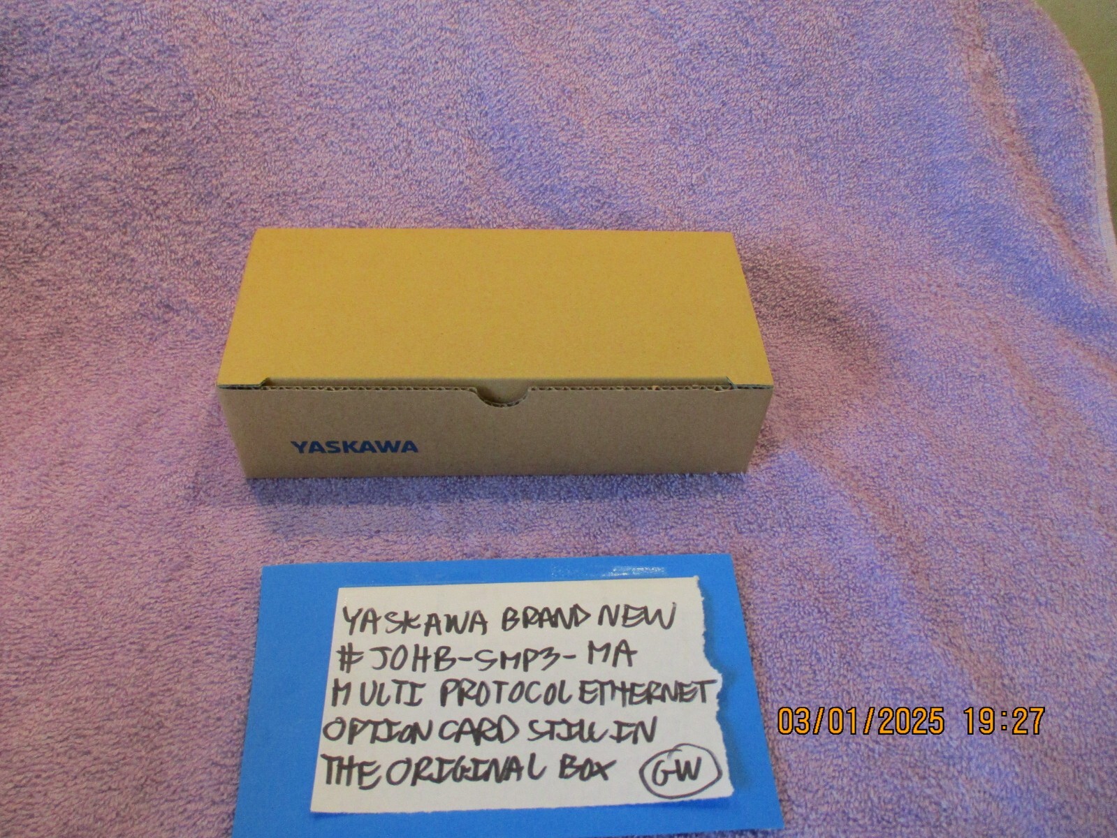 YASKANA # JOHB-SMP3-MA BRAND NEW MULITI PROTOCOL ETHERNET OPTION CARD FREE SHIP