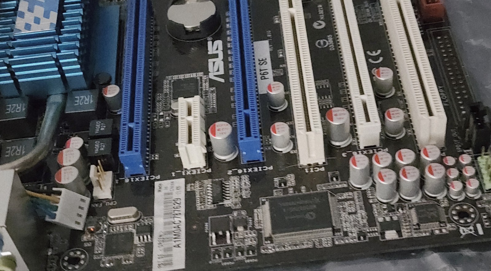 ASUS P6T SE Motherboard W/Ram See Description
