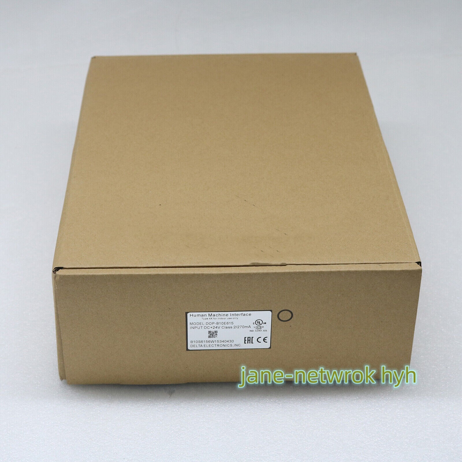ONE new DOP-B10E615 16:9 High Resolution Touchscreen HMI By DHL or Fedex