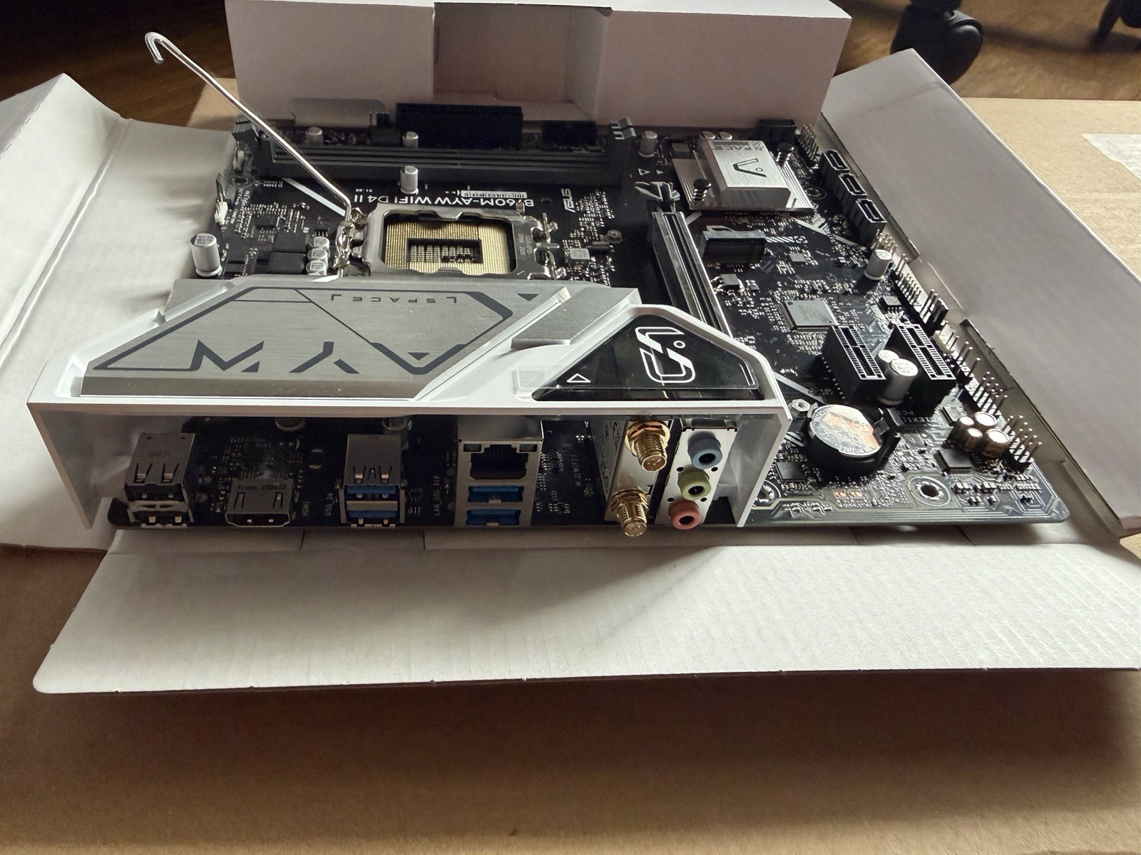 ASUS B760M-AYW WIFI D4 II LGA 1700 Intel B760 Micro ATX Motherboard