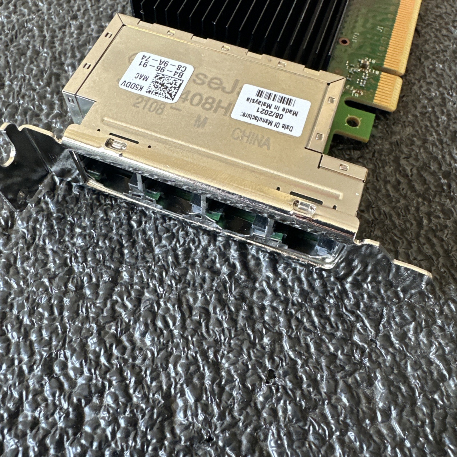 AS IS ⚠️NOT WORKING⚠️Intel X710-T4L 4-Port PCI-e Ethernet Adapter⚠️Dell K5DDV