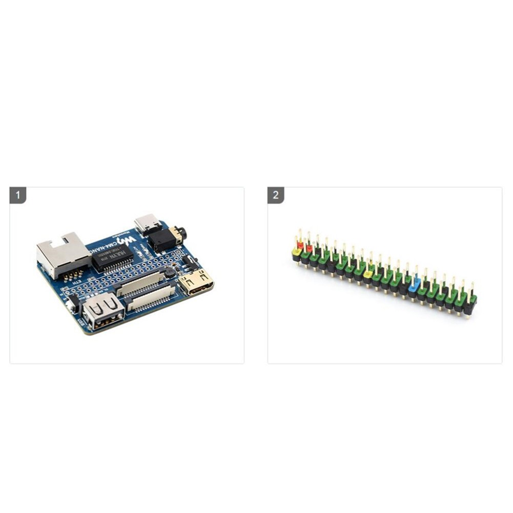 Mini Base Board (B) for Raspberry Pi Compute Module 4 Same Size as the CM4
