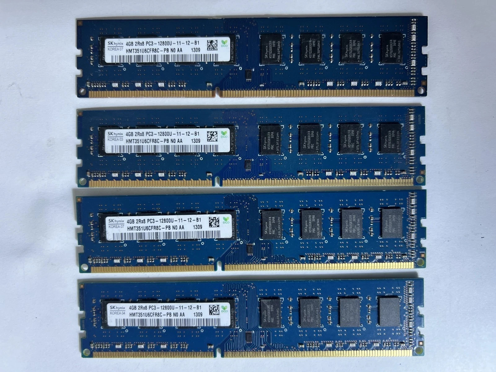 16GB 4x4GB PC3-12800U Dell OptiPlex 7010 7020 9010 9020 990 980 790 Ram Memory