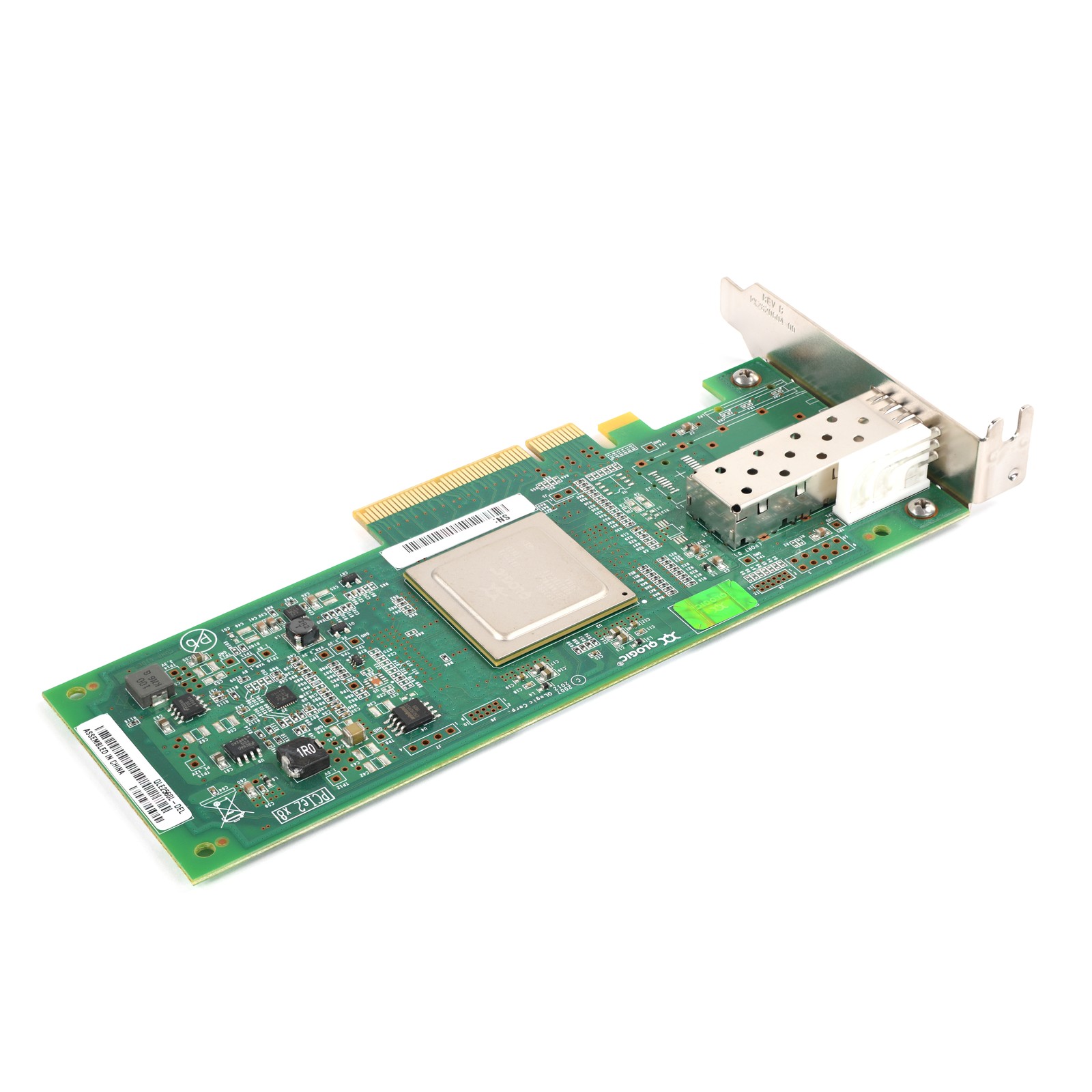 Dell 05VR2M Qlogic QLE2560 Single-Port 8GB FC PCIe 2.0 x8 NIC Half Height Brackt