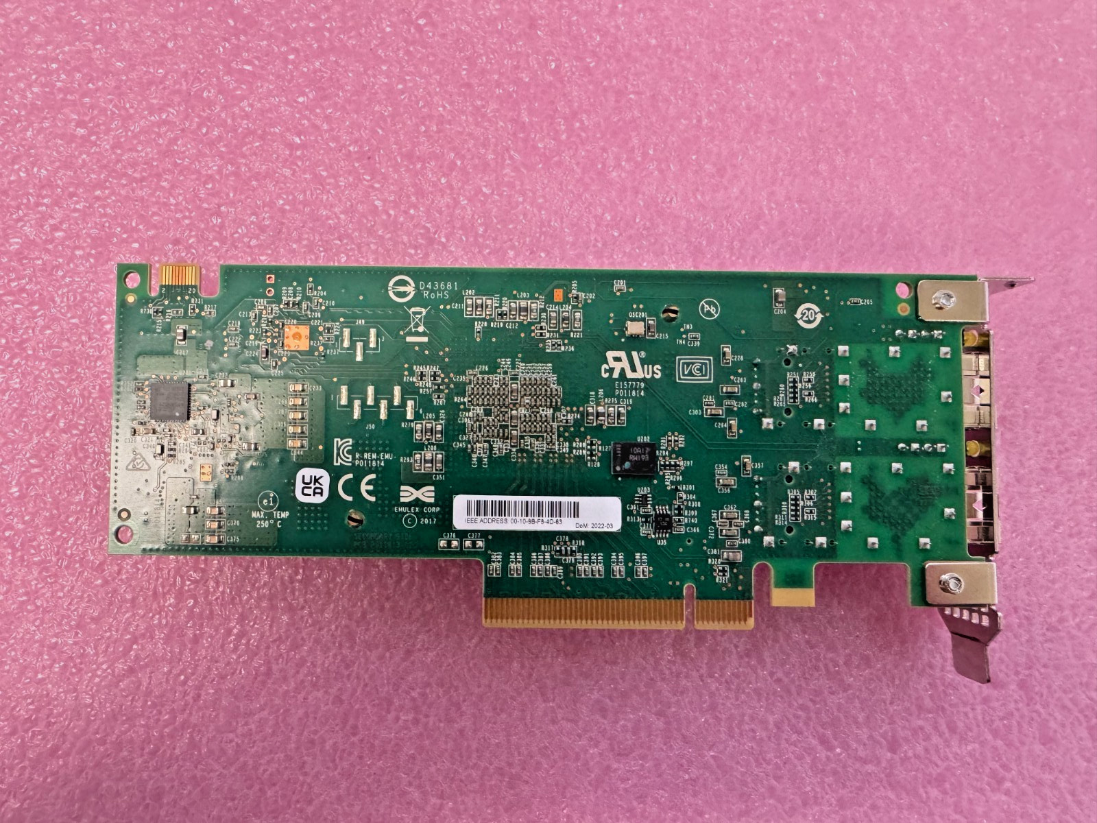 Dell 5KW3M 8GT11 LPE35002-M2 32GB Dual-Port Host Bus Adapter