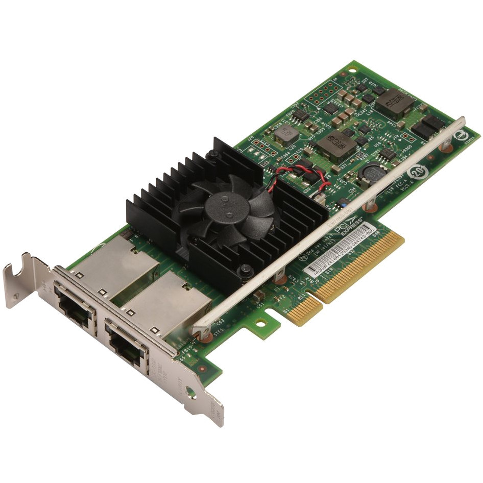 Dell Intel X540-T2, Dual Port 10Gb, LP Dual Port Ethernet Card 3DFV8