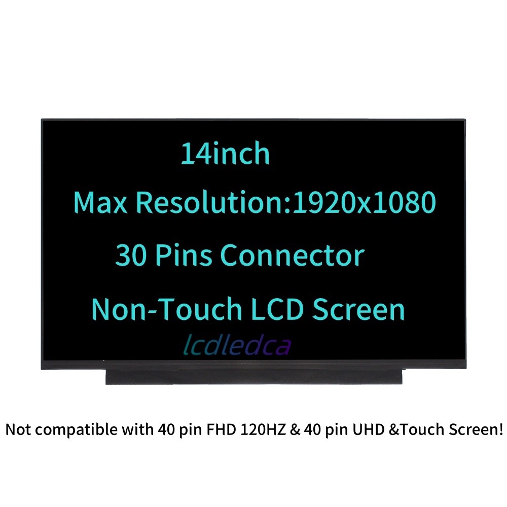 Lenovo NV140FHM-N48 V8.3 5D10W91001 SD10W91000 FHD Non-Touch 30pins LCD Screen