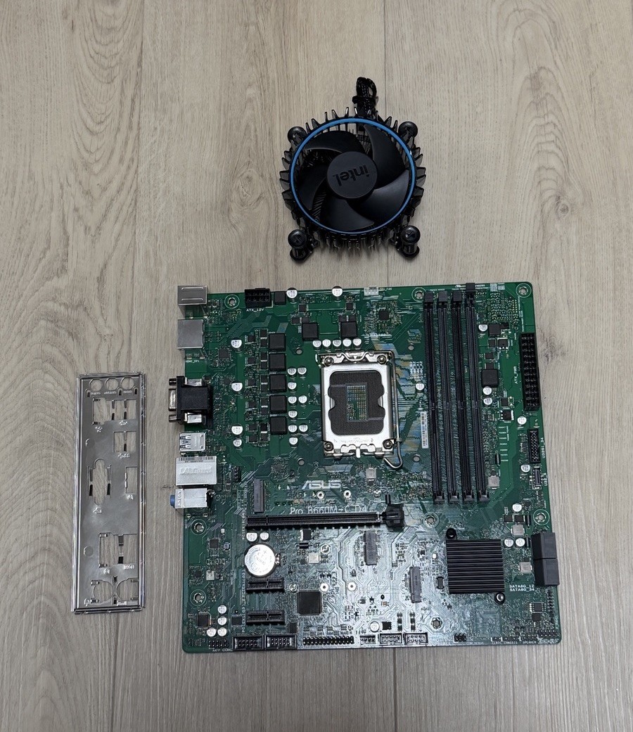 ASUS Pro B660M-C D4-CSM LGA 1700 Intel 12th 13th Gen Micro-ATX Motherboard