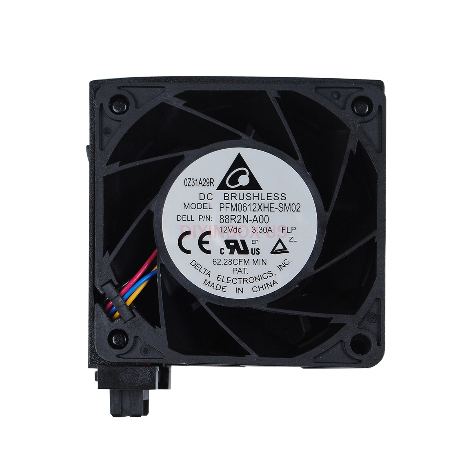 New DELL POWEREDGE R750 R7525 HIGH PERFORMANCE CPU FAN Module 38HNJ XD7N7