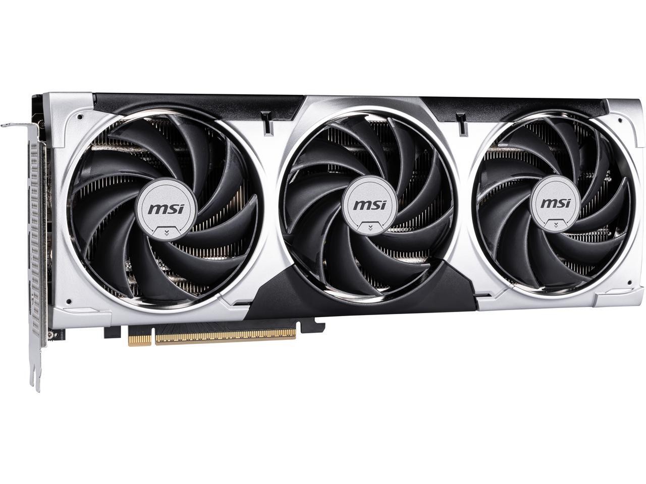 MSI Ventus GeForce RTX 5060 Ti 16GB GDDR7 PCI Express 5.0 x 16 (use x8) Graphics