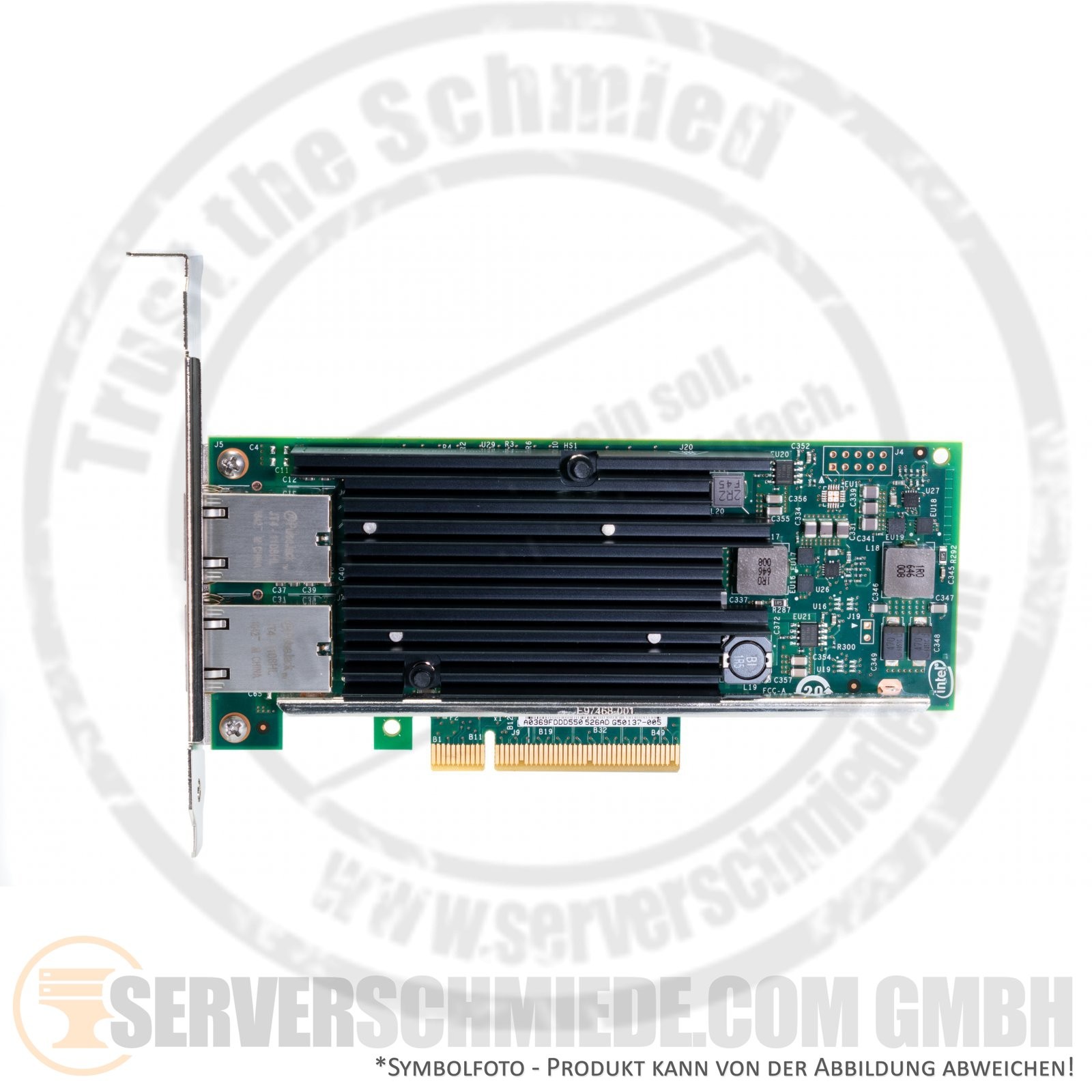 IBM Lenovo Intel X540-T2 2x 10GbE RJ-45 Copper Network Ethernet PCIe x8 Control