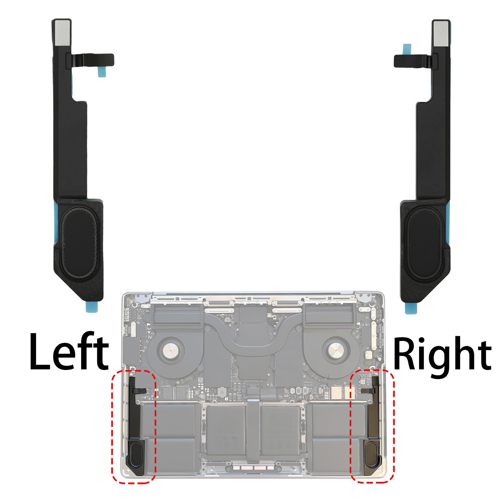 Original Loud Speaker Left & Right For Apple Macbook Pro Retina 14″ 2021 A2442