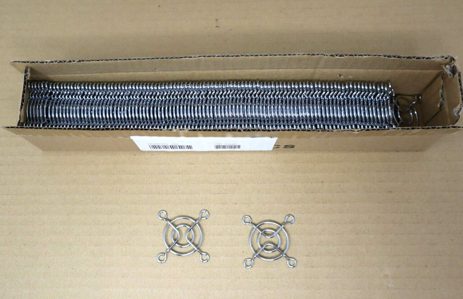 Lot of 100 Metal Fan Guards 40mm Fan Grills Component Protector Stainless Steel
