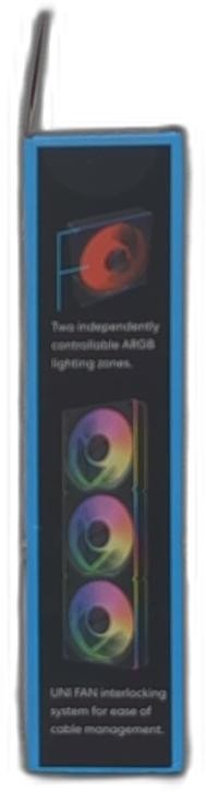 Lian-li Lian Li Uni Fan Cl Wireless 120 – Single Pack (reverse Blade) – 2.4 Ghz
