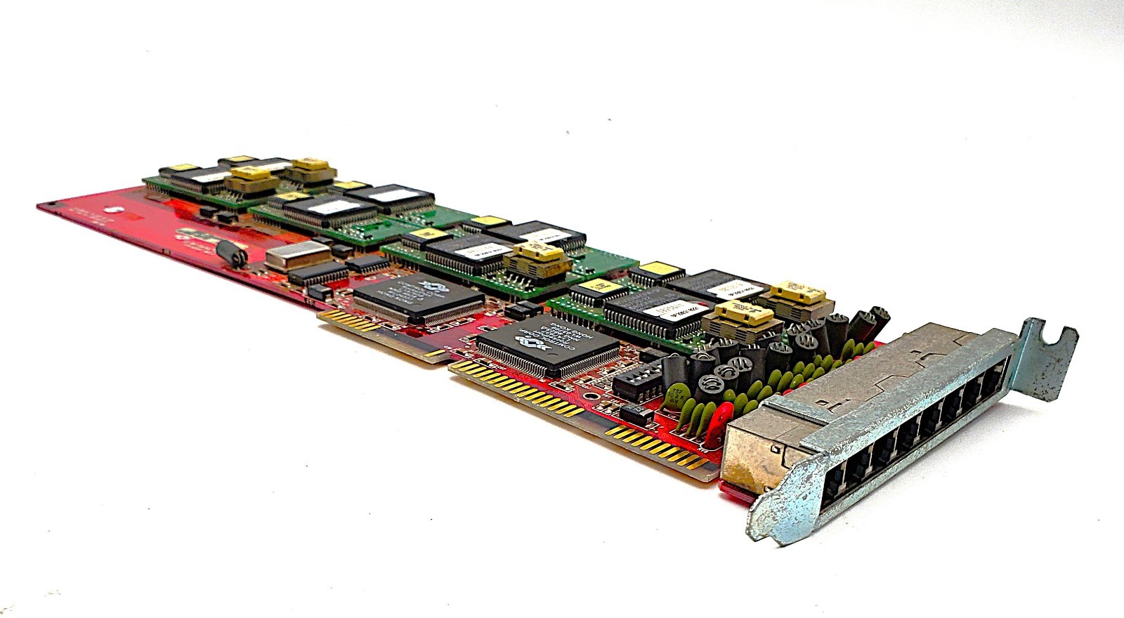 Comtrol Rocketmodem 8 | 33.6Kbps Modem ISA Card Fully Populated See Description