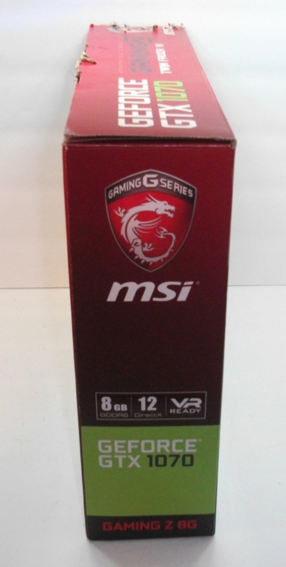 MSI NVIDIA GeForce GTX 1070 Gaming Z 8GB GDDR5 Graphics Card