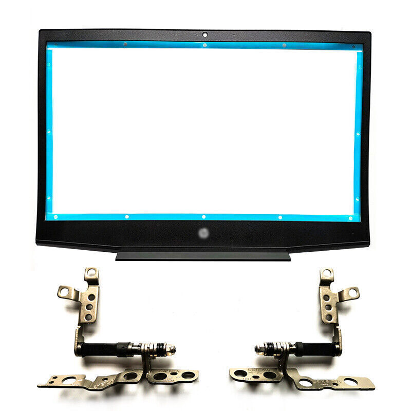 NEW for HP Pavilion 15-CX Series LCD Back Cover+Front Bezel+Hinges (Green Logo)