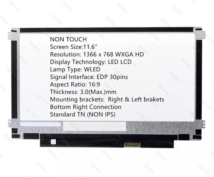 B116XTN02.3 11” For Samsung ChromeBook 2 XE500C12-K01US LCD Screen Replacement