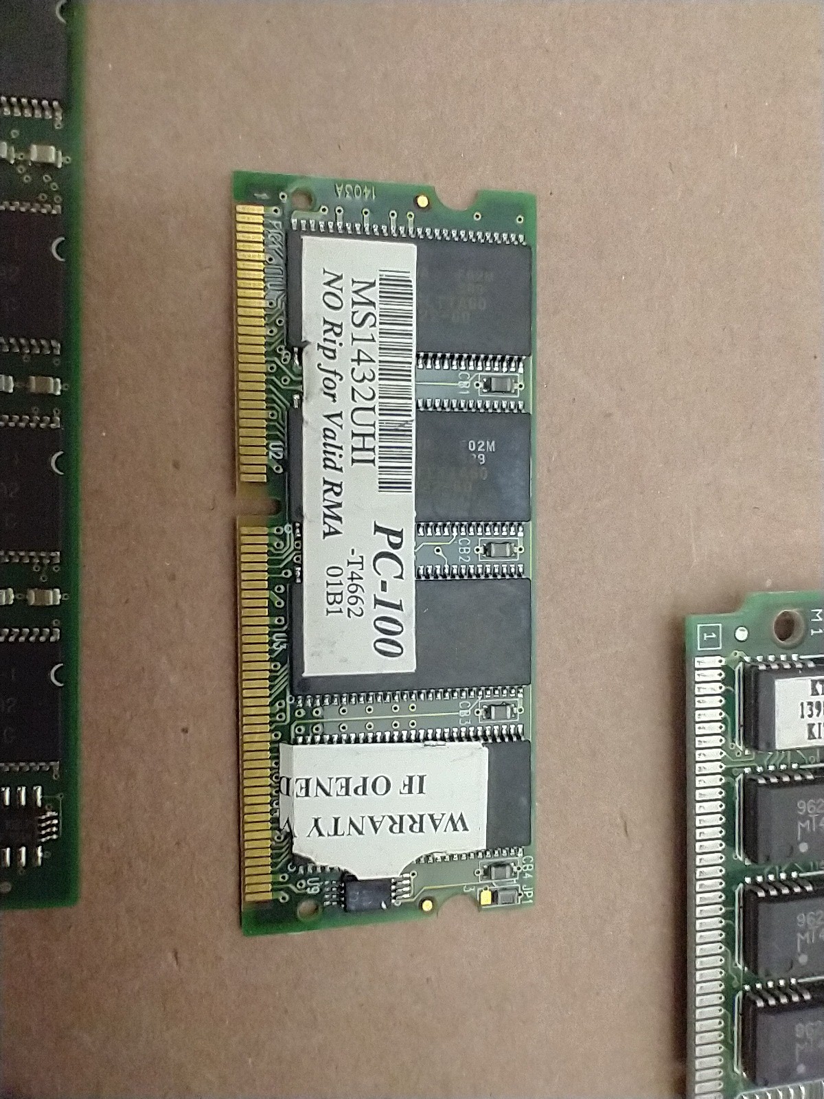 LOT#3 Memory Modules Vintage Unknown