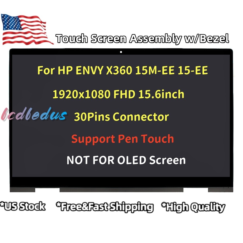L82481-441 FHD LCD Touch Screen Digitizer Assembly for HP ENVY x360 15m-ee 15-EE