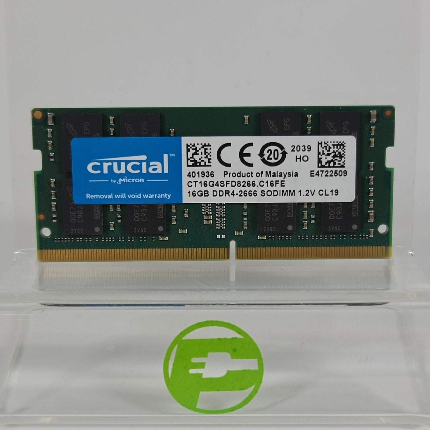 Crucial CT16G4SFD8266.M16FJ 16GB (1x16GB) RAM DDR4 2666MHz CT16G4SFD8266.M16FJ