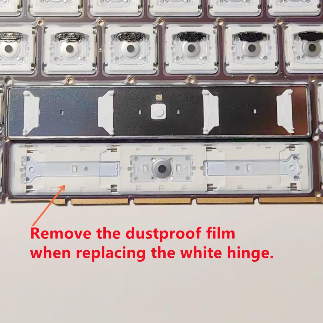 Spacebar Key Cap Hinge for MacBook Pro/Air A1989 A1990 A1932 A2159