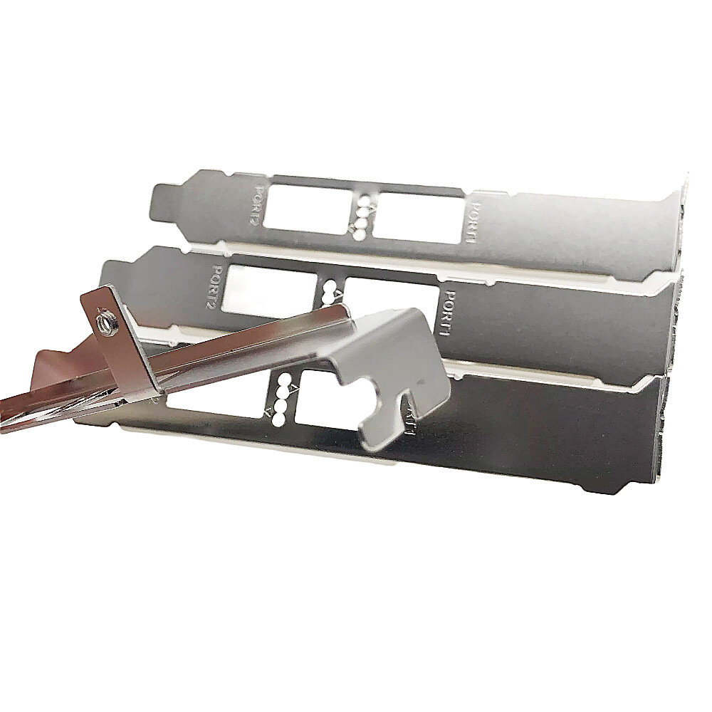 Full Height Bracket for Mellanox CX354A MCX354A-FCBT MHQH29B-XT with Screws 5PC